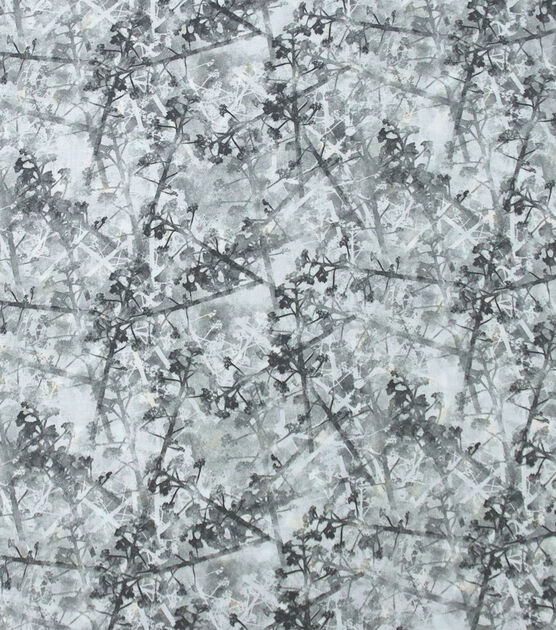 Gray Forest Quilt Cotton Fabric by Keepsake Calico