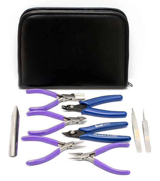 The Beadsmith Deluxe Beader's Tool Kit 9pc
