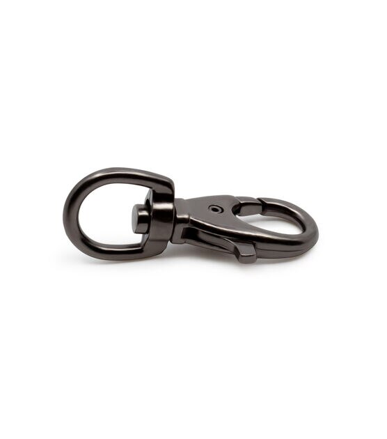  Dritz Swivel Hooks & D Rings 1/2in Gunmetal Bag & Tote  Accessories, 1/2, 12ct : Everything Else
