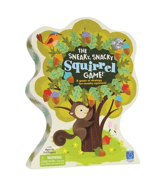 Educational Insights 27ct The Sneaky & Snacky Squirrel Game, , hi-res, image 2