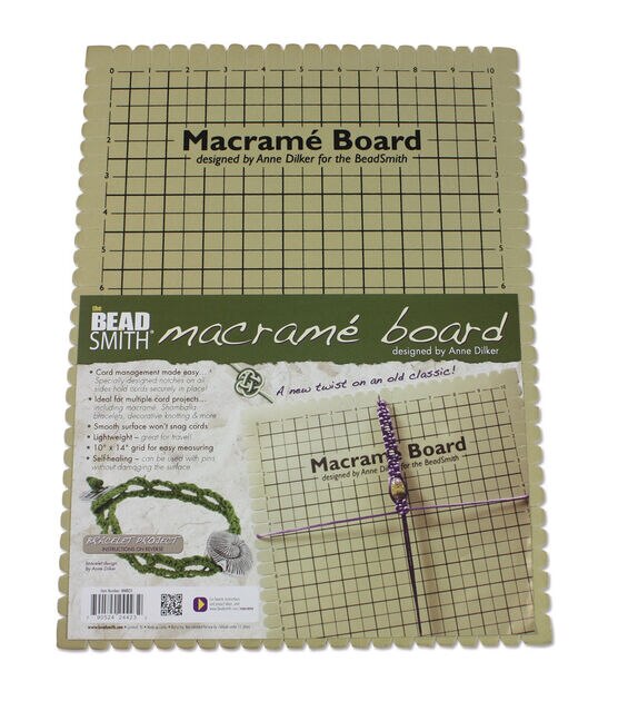 Macrame Board Designed By Anne Dilker 10X14 Grid - JLW7017