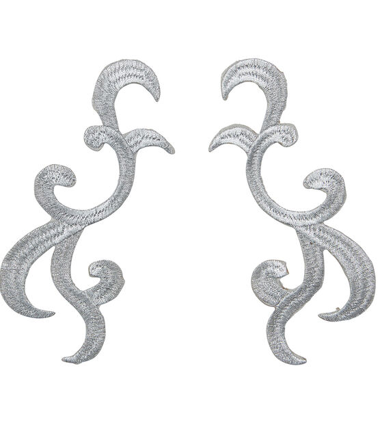 Yaya Han Cosplay 2 pk Iron on Swirl Appliques, , hi-res, image 4