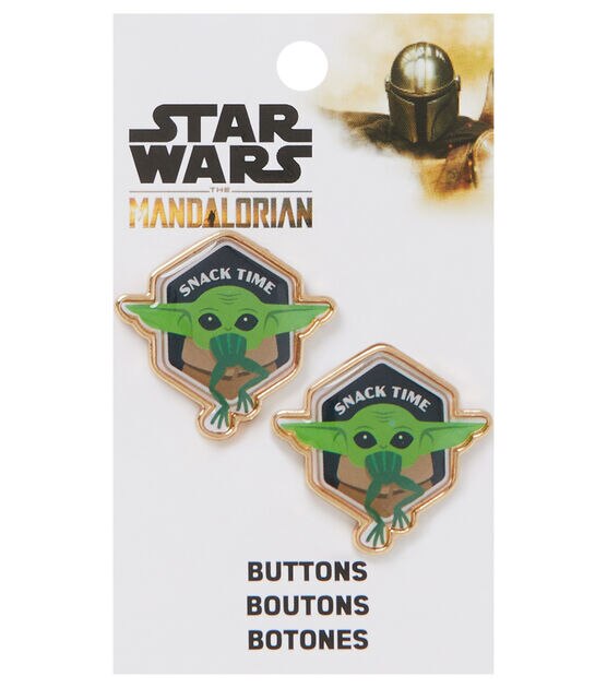 Blumenthal Lansing 2pk Snack Time Star Wars Epoxy Shank Buttons