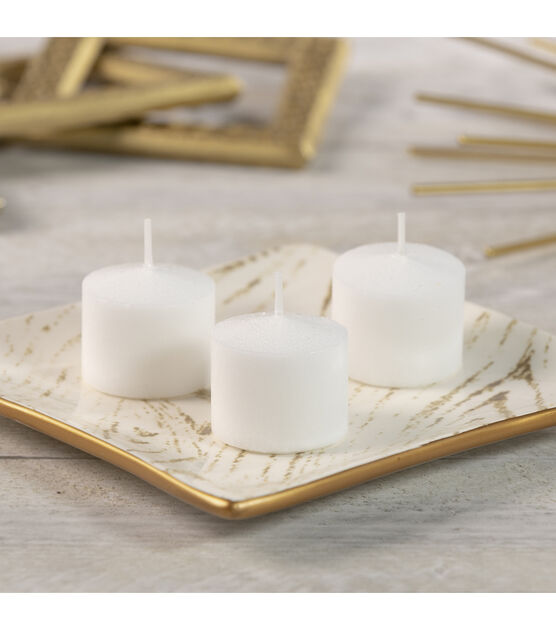 24pk White Unscented Votive Candle by Hudson 43, , hi-res, image 6