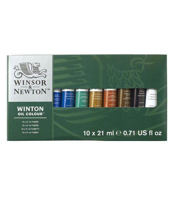 Winsor & Newton Winton Oil Paint Intro Set 21ml 6PK