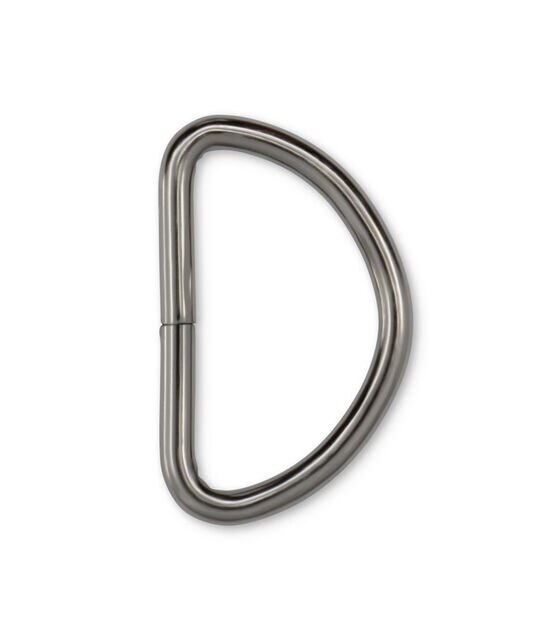 Dritz Metal D Rings 1-1/4 4/Pkg Nickel