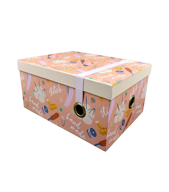 Immuniseren Klimatologische bergen lobby Medium Sew & Craft Rectangle Box With Elastic Strap by Hudson 43 |  JOANNMedium Sew & Craft Rectangle Box With Elastic Strap by Hudson 43 |  JOANN