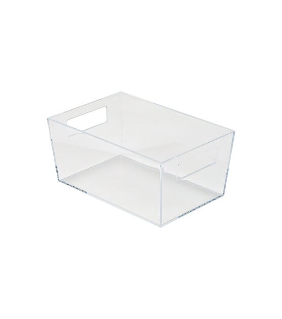 Simplify 9" Clear Storage Bin