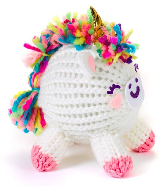 $4/mo - Finance Creativity for Kids Quick Knit Loom Unicorn Plushie –  Knitting Craft Kit for Kids – Create a DIY Unicorn Plush Toy