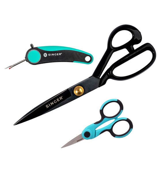 Sewing Scissors for Fabric Cutting Heavy Duty Scissors Ultra Sharp Sewing  Shears for Quilting, Sewing, and Dressmaking with Tape Measure, Thread  Snips, 3 Seam Rippers
