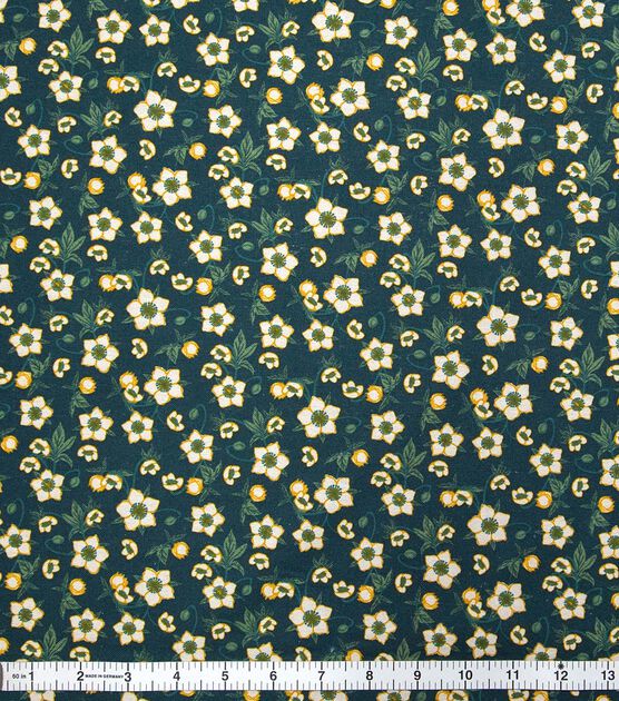 Floral Fabric Super Snuggle Flannel Fabric