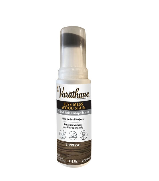 Varathane Less Mess Wood Stain & Applicator 4 oz. Espresso