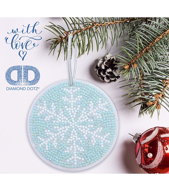 Diamond Dotz Ornament Kit Snowflake