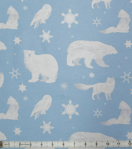 Animals Super Snuggle Flannel Fabric