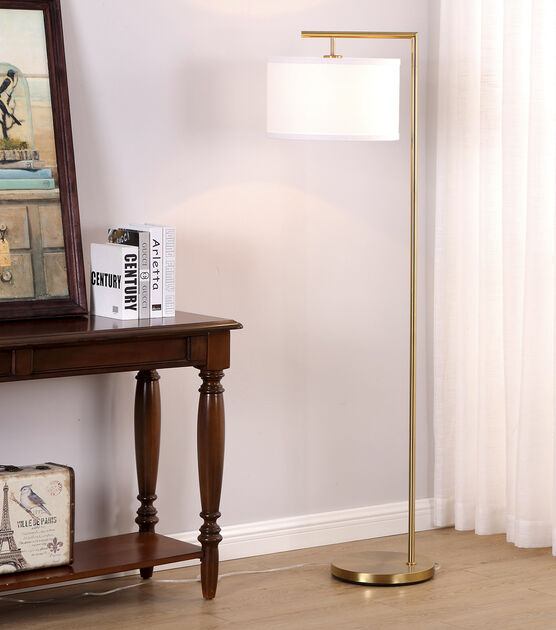 Brightech Montage Modern LED Floor Lamp - Antique Brass, , hi-res, image 6