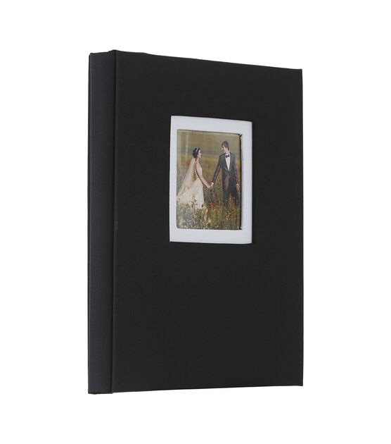 8 Pack: Black Embossed Scrapbook Album by Recollections®