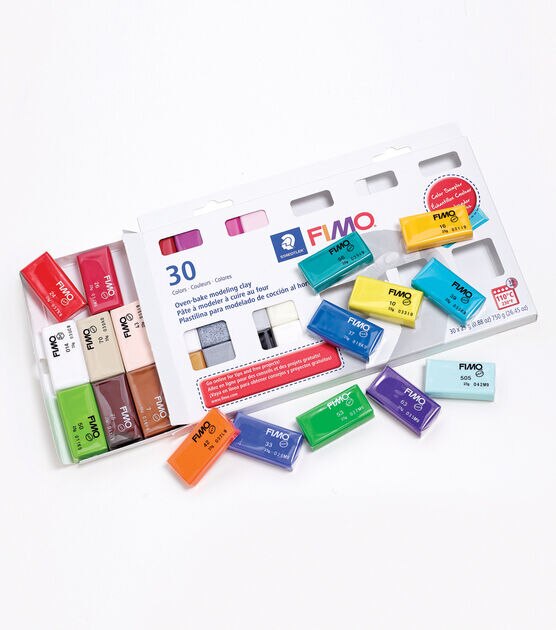Fimo Sampler Multi Pack Kit of 30 Colors