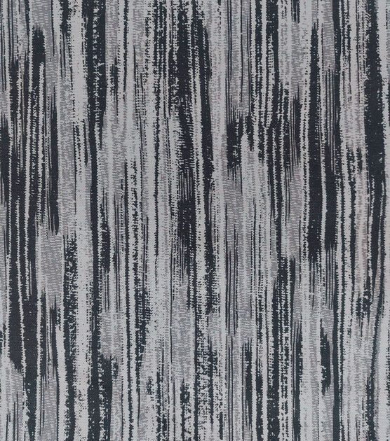 Raining Grey Cotton Canvas Fabric