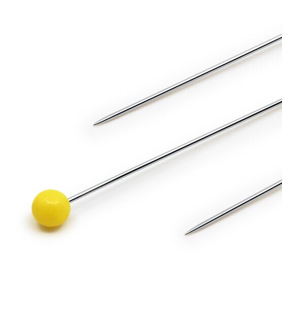 Bohin 26703 Yellow Head Quilting Pin Size 28 - 1 3/4in 200ct