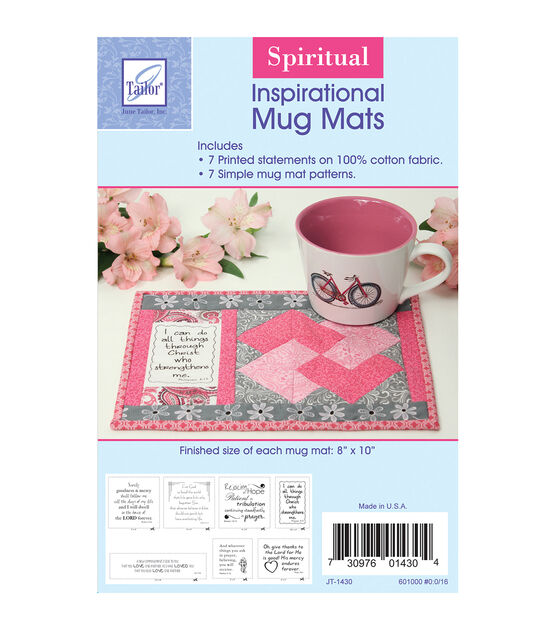 June Tailor Inspirational Mug Mats Spiritual Series