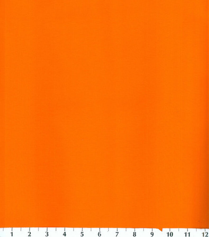 Sport Nylon Fabric 58" Solids, Orange, swatch