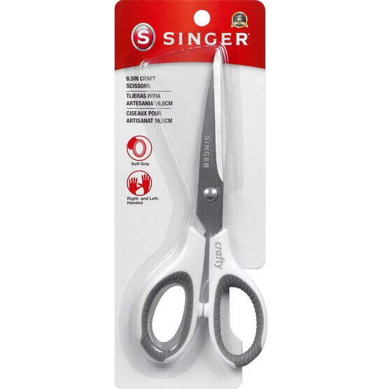 SINGER Craft Scissors with Comfort Grip 6 1/2", , hi-res, image 2