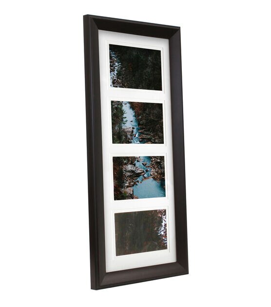 BP 4 Photo 8" x 20" Matte Brown Collage Frame, , hi-res, image 2