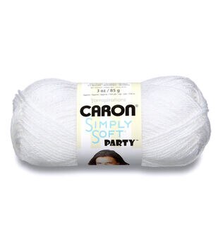 1 Skein Caron Simply Soft Acrylic Yarn #9703 Bone #4Wt. 6oz. 315 Yds NEW  USA
