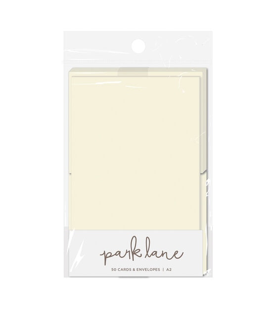 50ct Ivory A2 Cards & Envelopes by Park Lane