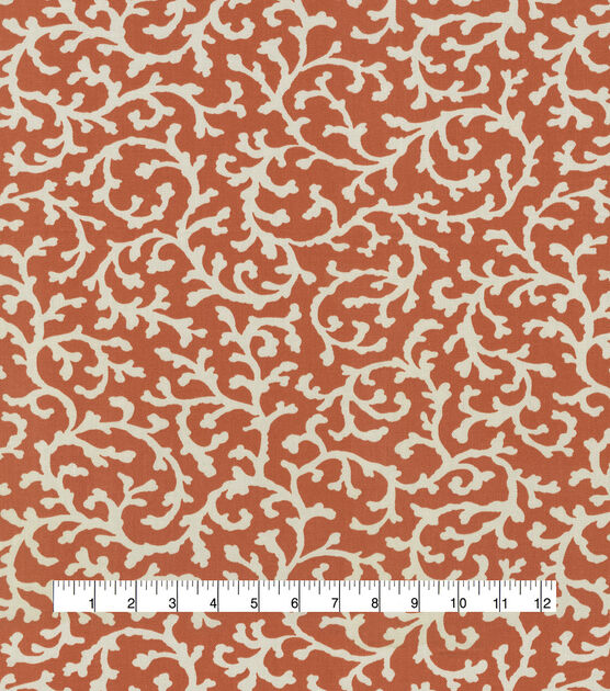 Waverly Coral Savoy Silhouette Multi-Purpose Decor Fabric, , hi-res, image 4