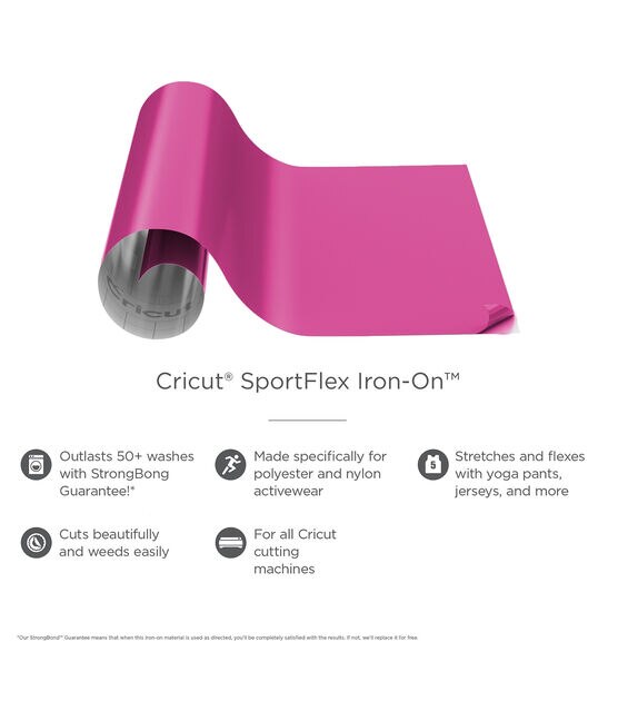 Cricut 12" x 24" Sportflex Iron On Flexible Roll, , hi-res, image 2