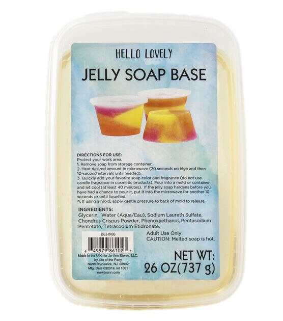 Hello Lovely Jelly Soap 26oz