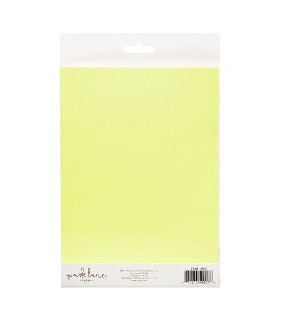 50 Sheet 6" x 8" Electric Neon Cardstock Paper Pack by Park Lane, , hi-res, image 3