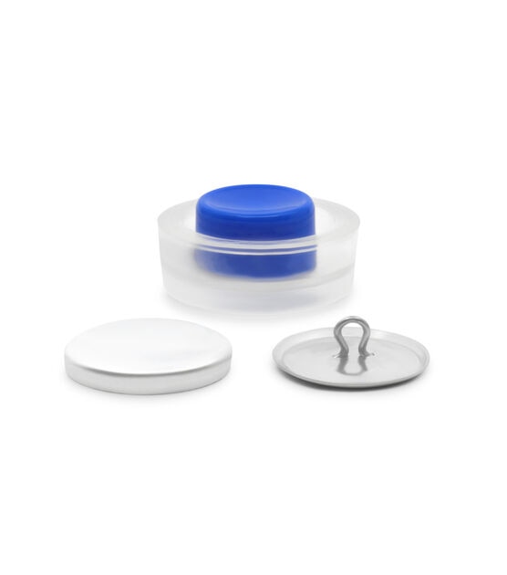 Dritz Cover Button Kit, Nickel, , hi-res, image 7