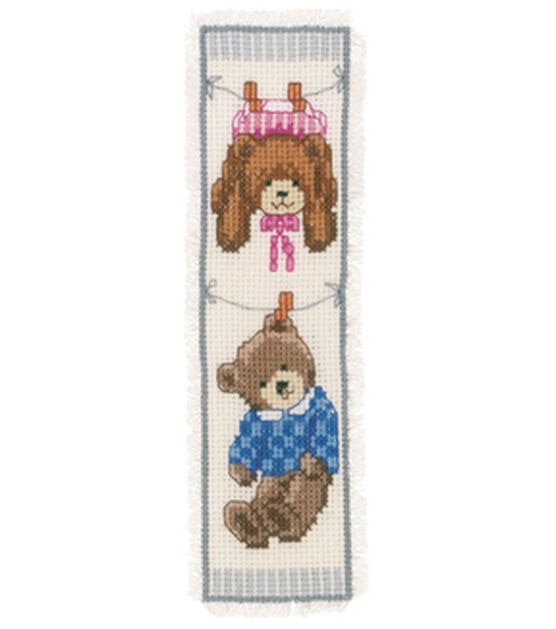 Textile Heritage Baking Bookmark - Counted Cross Stitch Kit