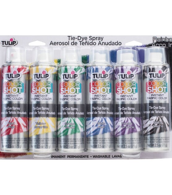 Assorted Puffy Tulip Fabric Paint Kit  Tulip fabric paint, Fabric spray  paint, Fabric spray