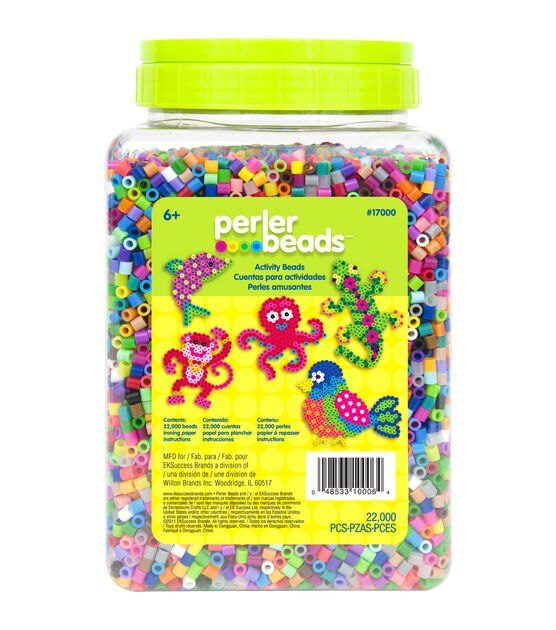 Perler 22000pc Multi Mix Fun Fusion Beads