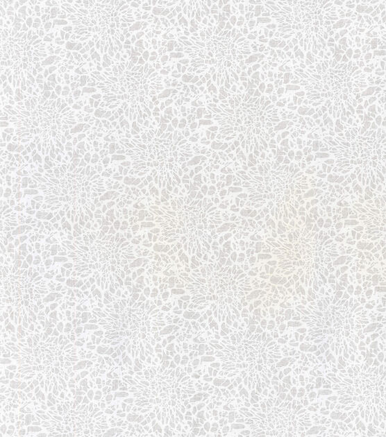 White Crackle Texture Quilt Cotton Fabric by Keepsake Calico, , hi-res, image 2