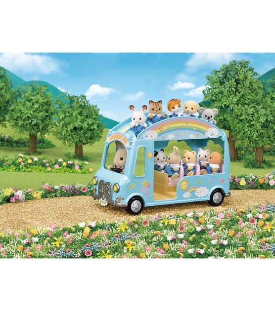 Calico Critters Sunshine Nursery Bus, , hi-res, image 4