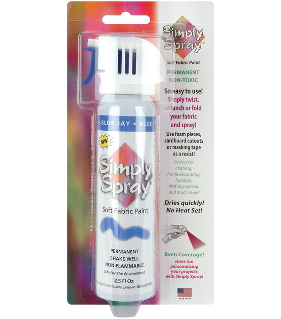 Simply Spray Soft Fabric Spray Paint, , hi-res, image 1