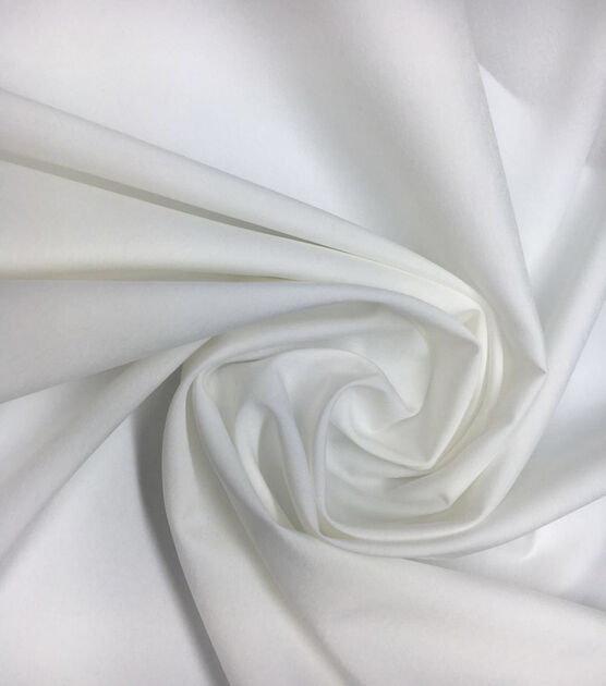 White Posh Lining Fabric