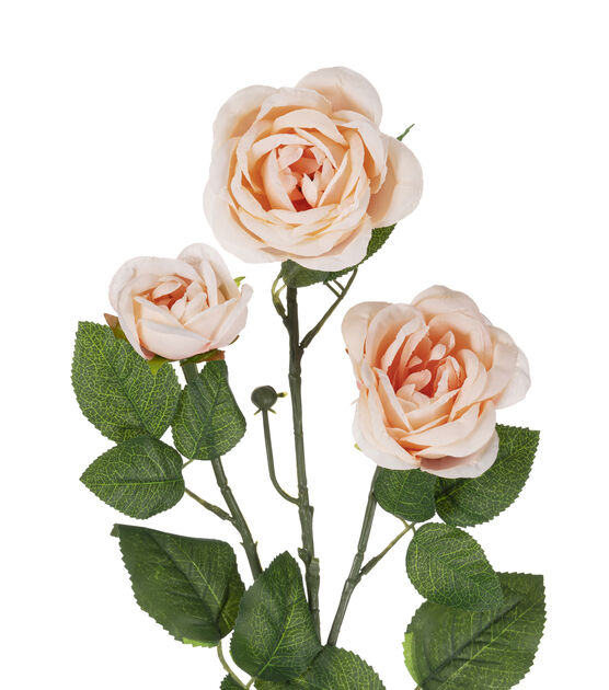31" Blush Cabbage Rose Stem by Bloom Room, , hi-res, image 2