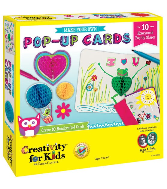 Creativity for Kids Make Your Own Pop Up Cards Kit