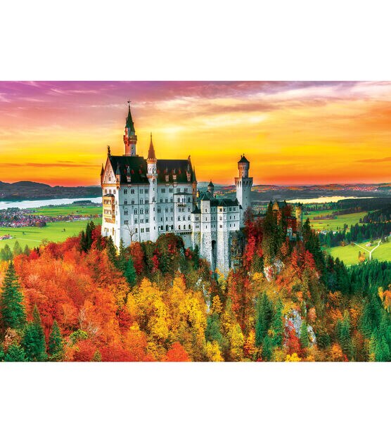 MasterPieces 19" x 27" Autumn Castle Jigsaw Puzzle 1000pc, , hi-res, image 2
