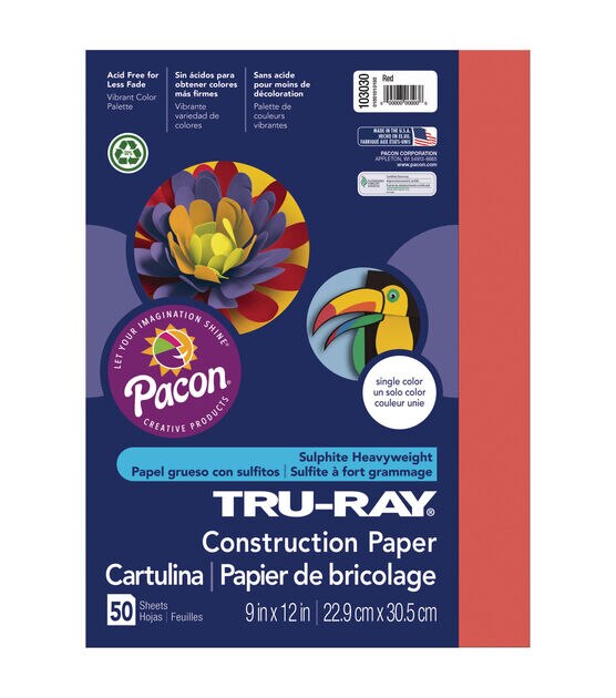 Pacon Tru-Ray Construction Paper 9"x12", , hi-res, image 6