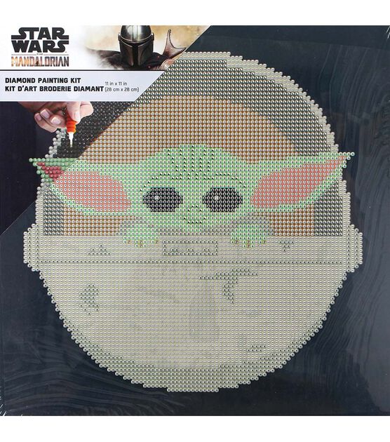 Camelot Dotz 11" Star Wars The Child Diamond Painting Kit, , hi-res, image 4