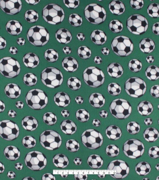 Soccer Blizzard Fleece Fabric, , hi-res, image 4