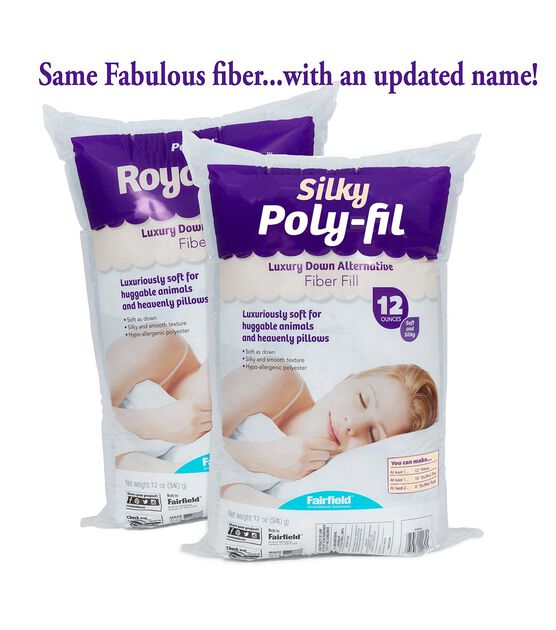 Silky Poly Fil Fiber Fill 12oz Bag, , hi-res, image 3