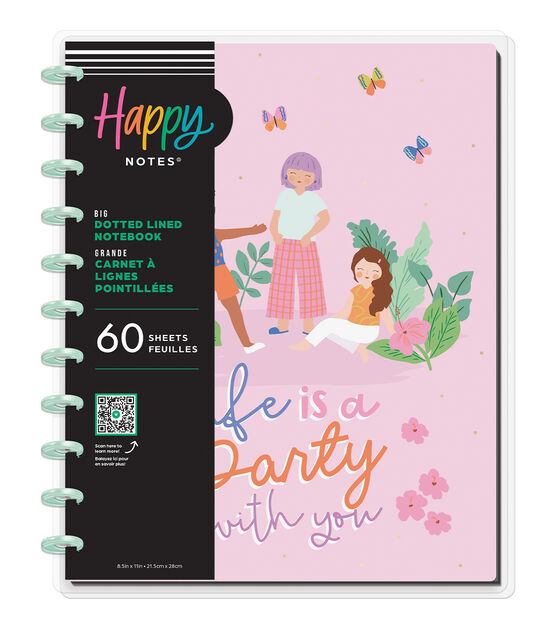 Happy Planner 60 Sheet Squad Goals Dotted Notebook, , hi-res, image 2