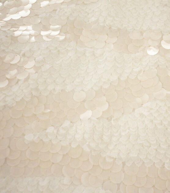 Embellished Sequin Mesh Fabric Nude Petals | JOANN